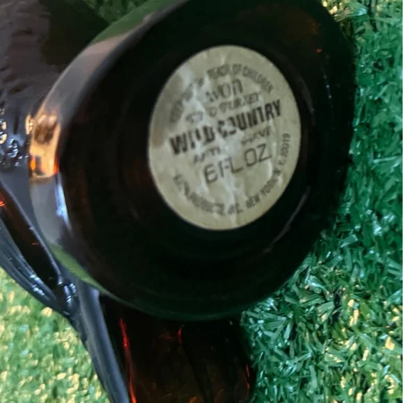 Vintage Avon wild turkey deep woods after shave vintage old stock glass unique - Picture 3 of 7